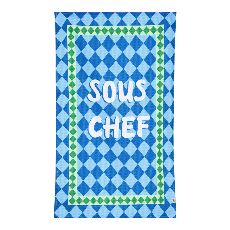 dock and bay tea towel