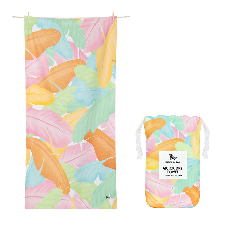 dock and bay towels beach