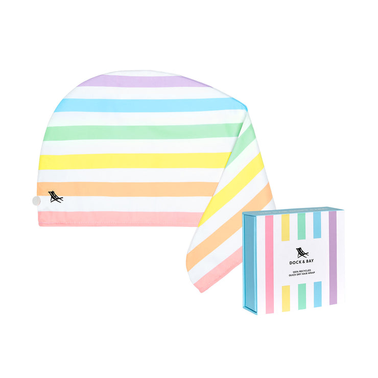 dock and bay hair wraps suede