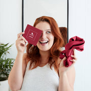 dock and bay hair wraps suede