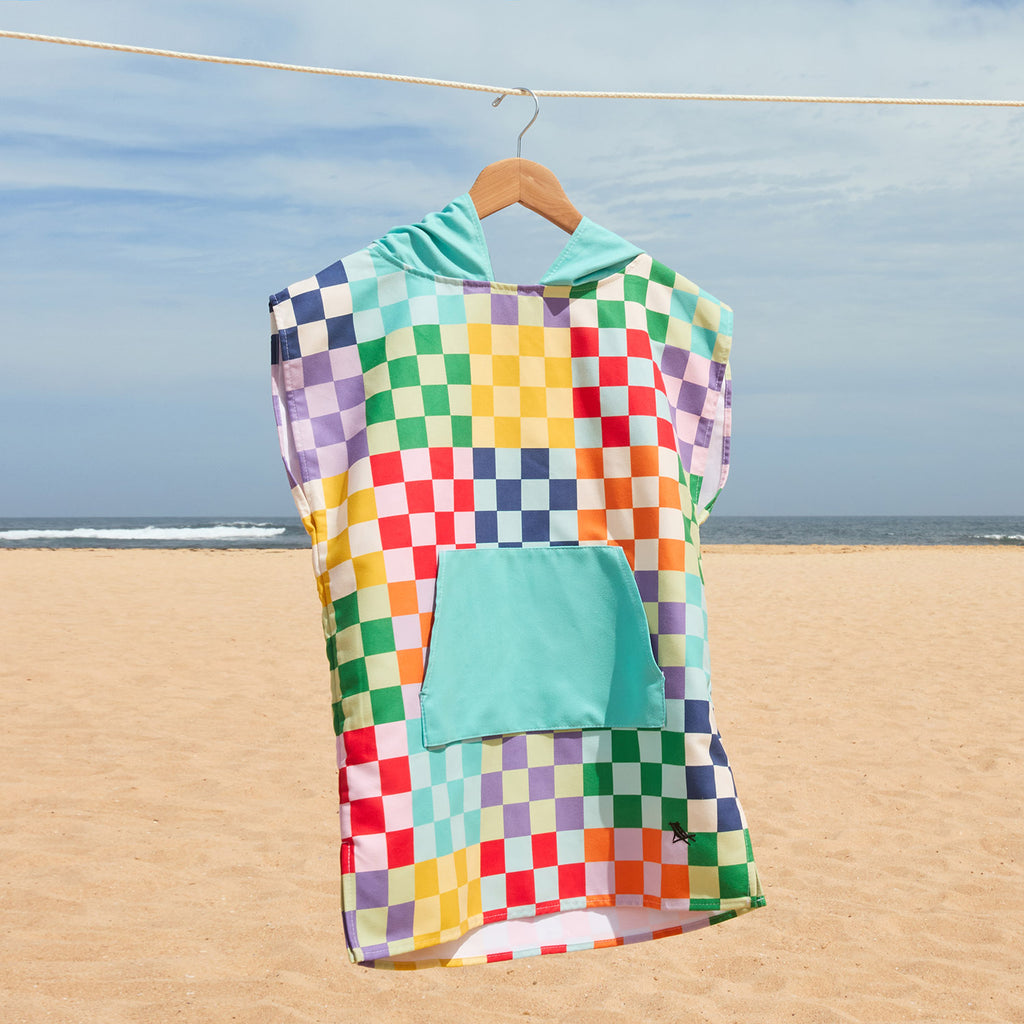 dock and bay poncho kids