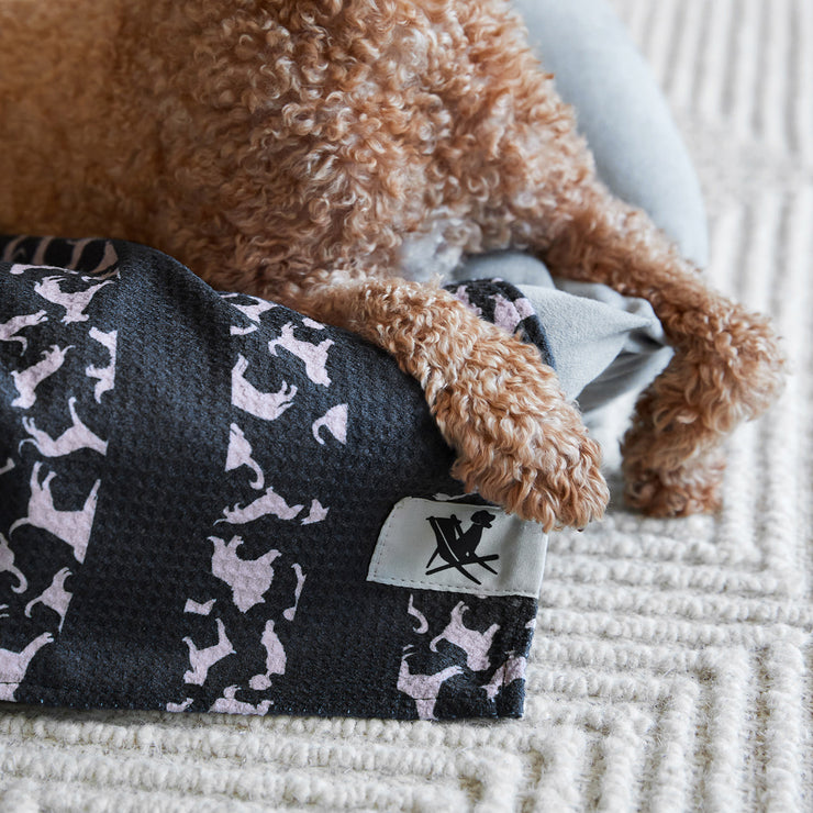 Dock & Bay Dog Towel - Puppy Plaid