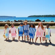 Dock & Bay Poncho - Kids - Bondi Blue - GRS Certified