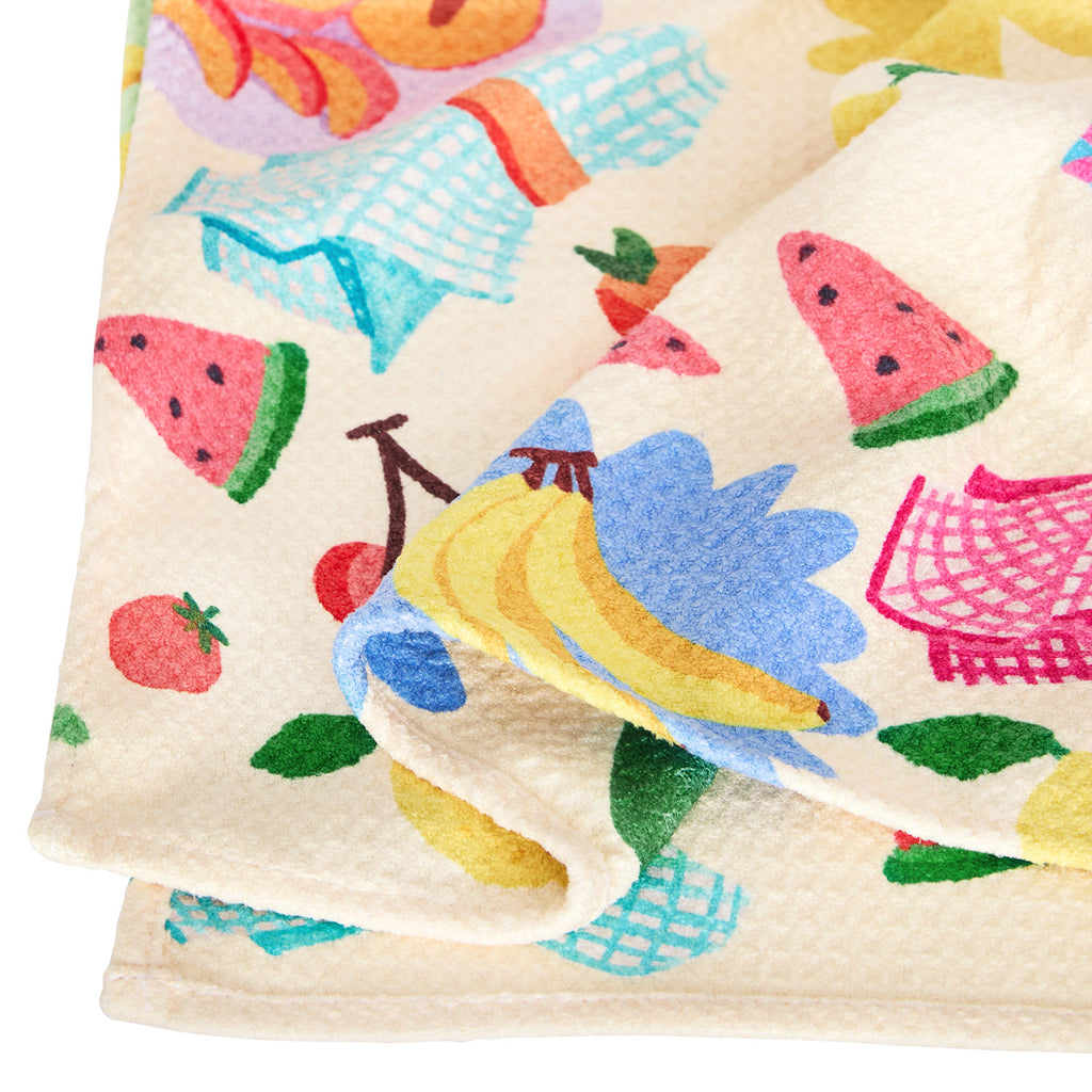 dock and bay tea towel