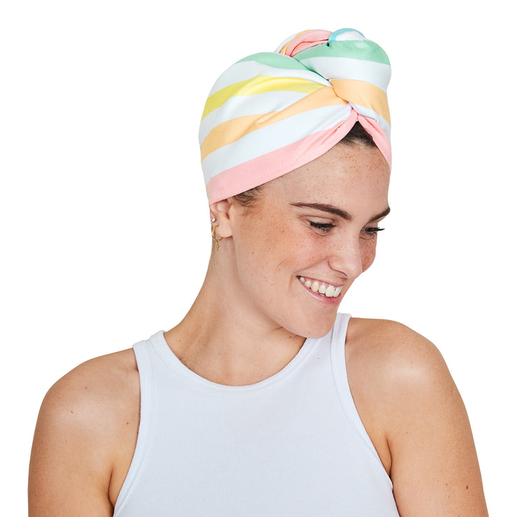 dock and bay hair wraps suede
