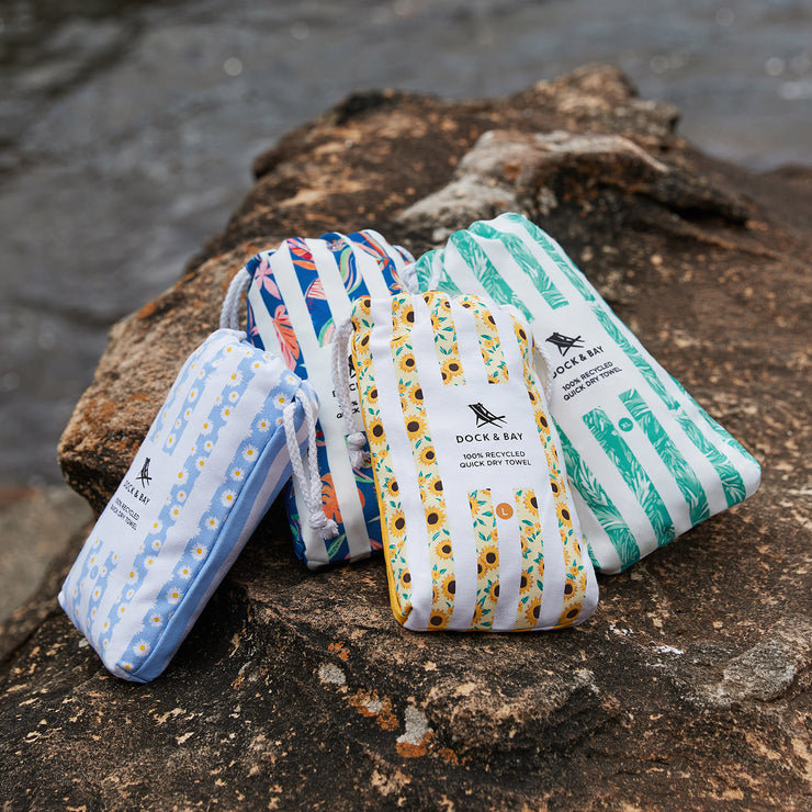 dock and bay towels beach