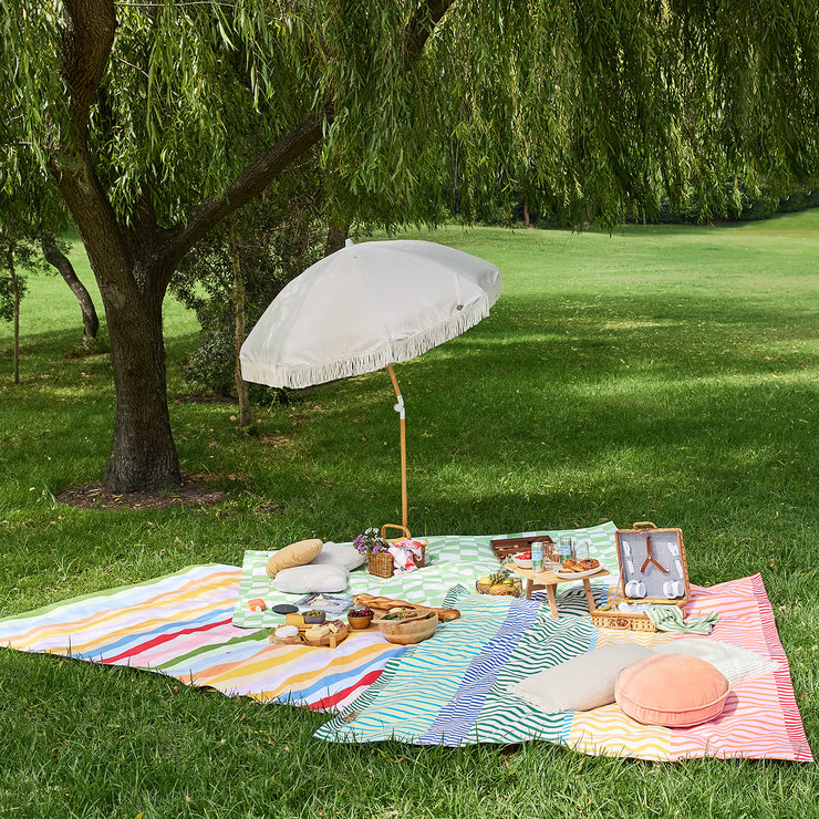 dock and bay picnic blanket