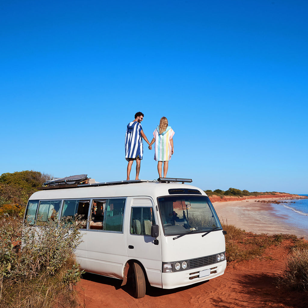 dock and bay poncho adults