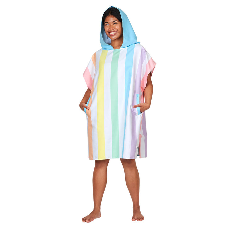 dock and bay poncho adults