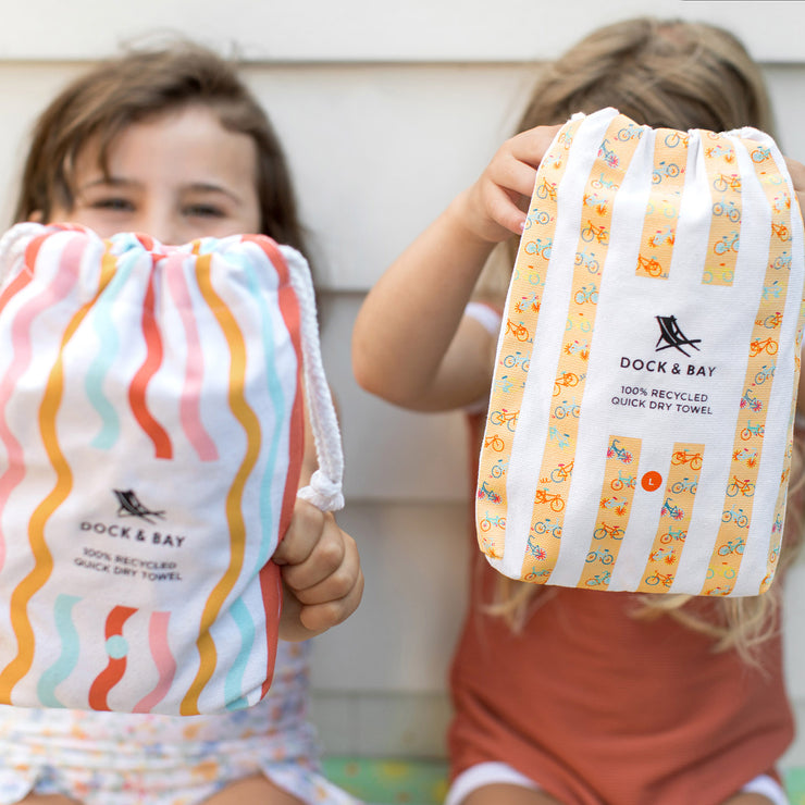 dock and bay kids towels beach
