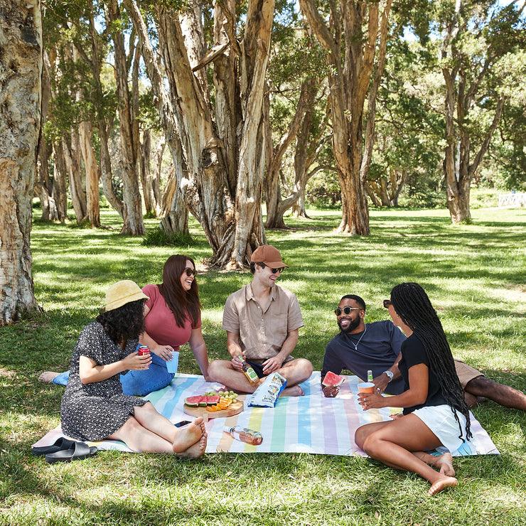 dock and bay picnic blanket