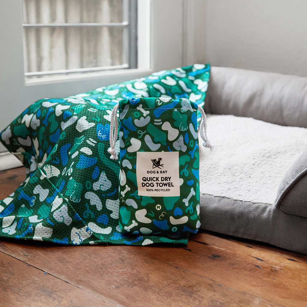 dock and bay towels dog