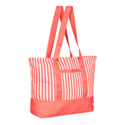Dock & Bay Canvas Beach Bag - Raspberry Road - Preorder