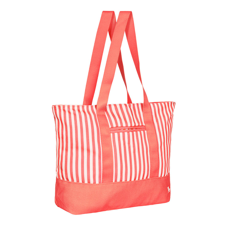 Dock & Bay Canvas Beach Bag - Raspberry Road - Preorder