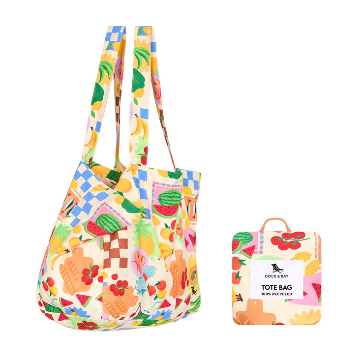Dock & Bay Foldaway Tote Bags - Supper Club - Preorder