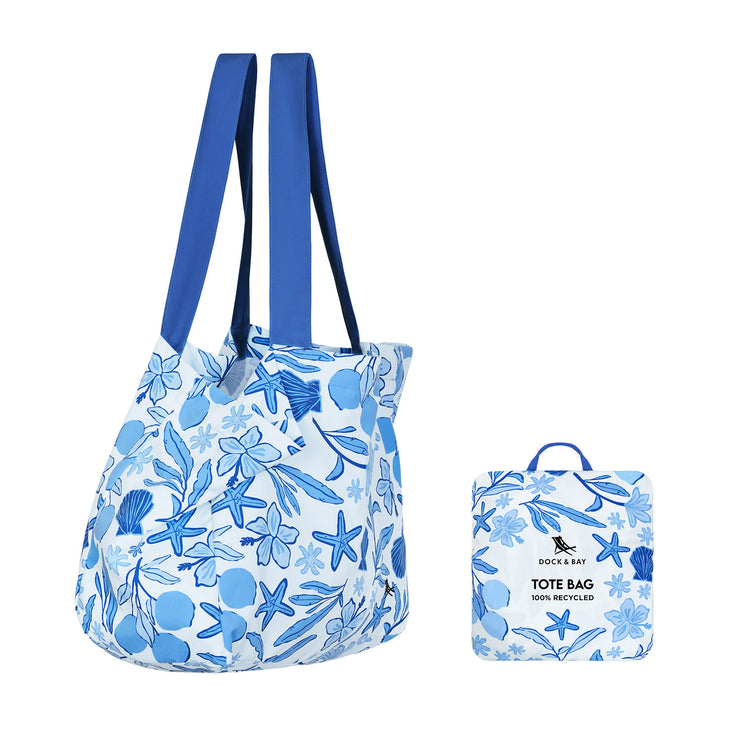 Dock & Bay Foldaway Tote Bags - Wavy Baby - Preorder