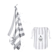 Dock & Bay Quick Cool Gym Towel - Goa Grey
