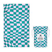 Dock & Bay Dog Towel - Check Mutt - Preorder