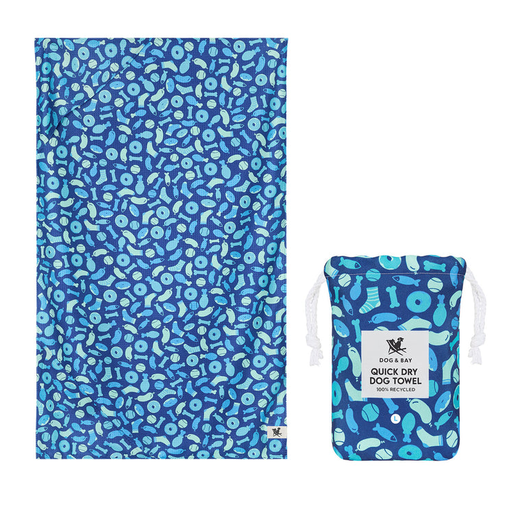 Dock & Bay Dog Towel - A Dogs Dinner - Preorder