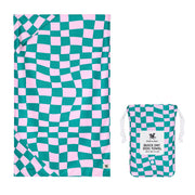 Dock & Bay Dog Towel - Check Mutt - Preorder