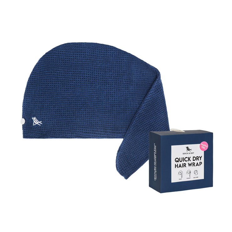 Dock & Bay Hair Wrap - Nautical Navy - Outlet