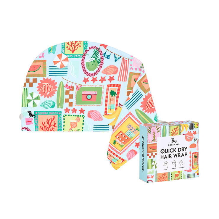 Dock & Bay Hair Wrap - Wish You Were Here - Preorder
