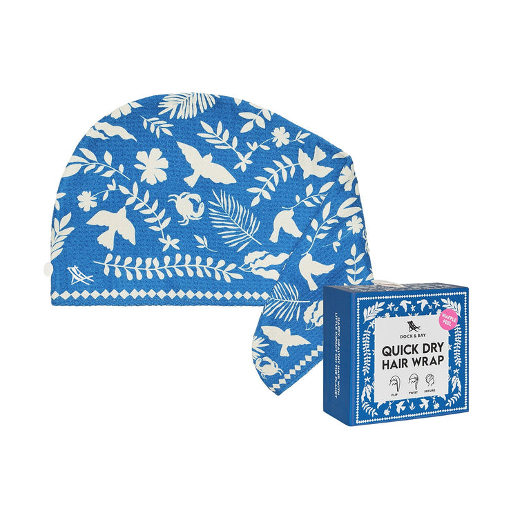 Dock & Bay Hair Wrap - Serene Songbird - GRS Certified