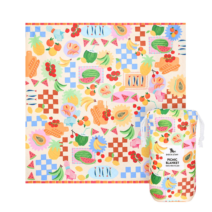 Dock & Bay Picnic Blanket - Supper Club - Preorder