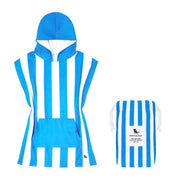 Dock & Bay Poncho - Kids - Bondi Blue - GRS Certified