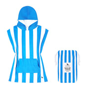 Dock & Bay Poncho - Kids - Bondi Blue - GRS Certified