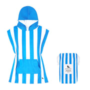 Dock & Bay Poncho - Kids - Bondi Blue - GRS Certified