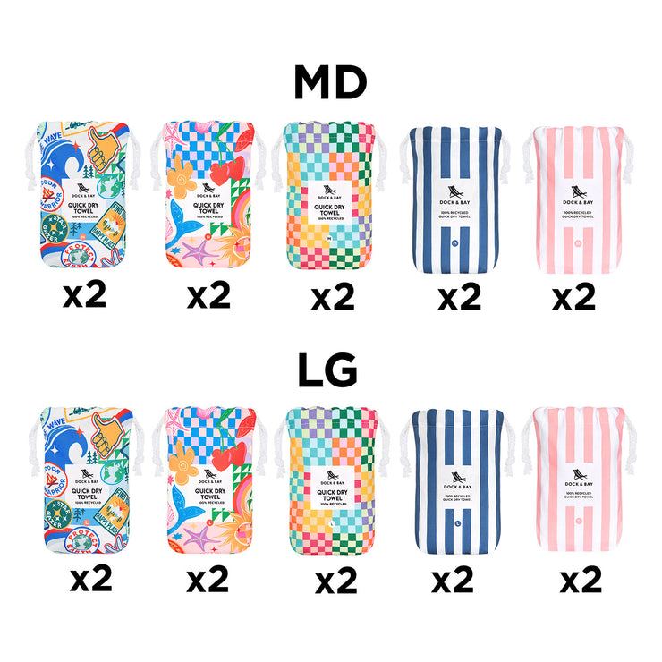 Dock & Bay - Point of Sale Display Small (Kids Beach Towel)