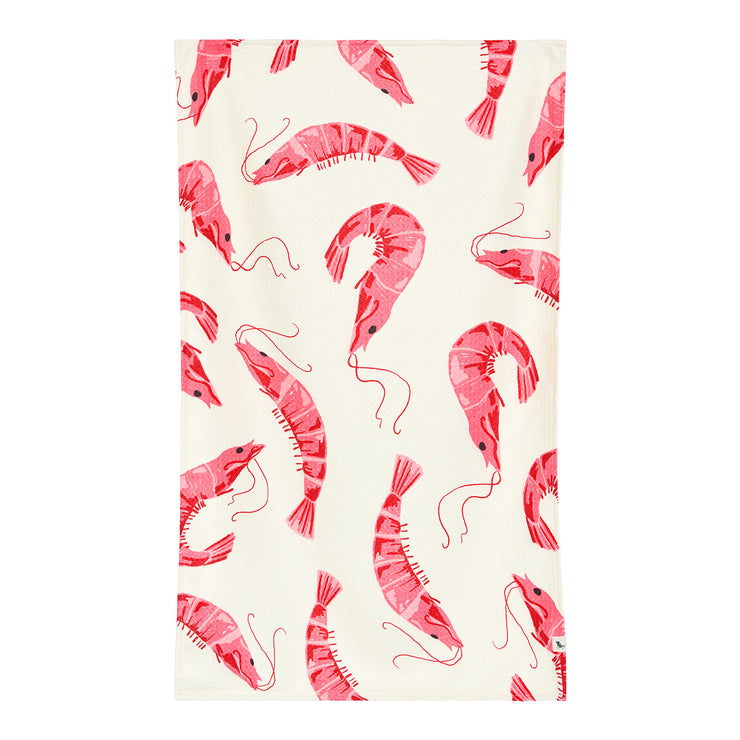 Dock & Bay Tea Towel - Shrimply the Best - Preorder