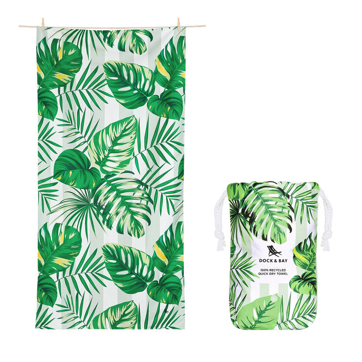 Dock & Bay Quick Dry Towel - Palm Dreams - Outlet