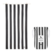 Dock & Bay Quick Dry Towel - Kamari Charcoal - GRS Certified