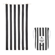 Dock & Bay Quick Dry Towel - Kamari Charcoal - GRS Certified