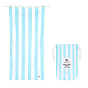 Dock & Bay Quick Dry Towel - Tulum Blue - GRS Certified