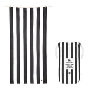 Dock & Bay Quick Dry Towel - Kamari Charcoal - GRS Certified