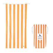 Dock & Bay Quick Dry Towel - Ipanema Orange - GRS Certified