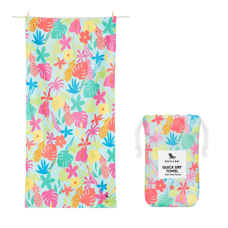 Dock & Bay Quick Dry Towel - Aloha Glow - GRS Certified - Outlet
