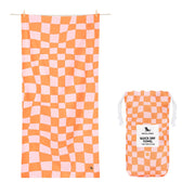 Dock & Bay Quick Dry Towels - Groovy Check - GRS Certified