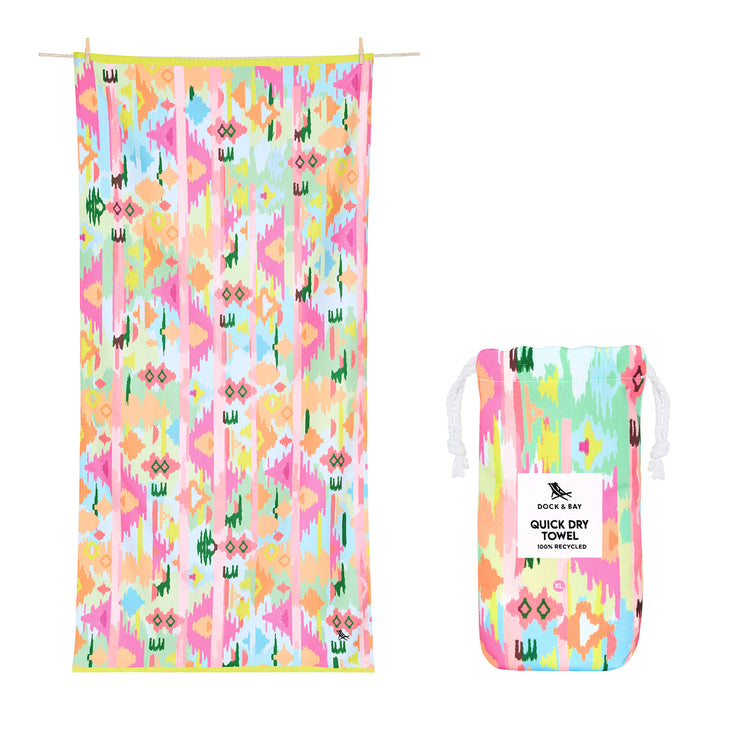 Dock & Bay Quick Dry Towel - Ibiza Glow - Preorder