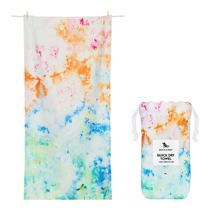 Dock & Bay Quick Dry Towels - Sunset Splash