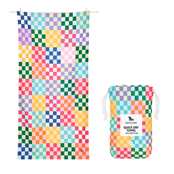 Dock & Bay Kids Beach Towel - Check Me Out - Preorder