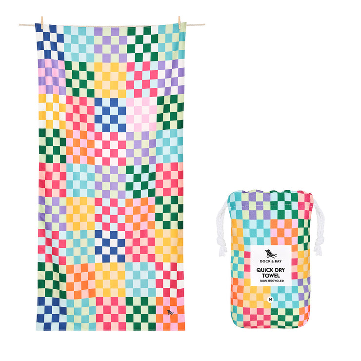 Dock & Bay Kids Beach Towel - Check Me Out - Preorder